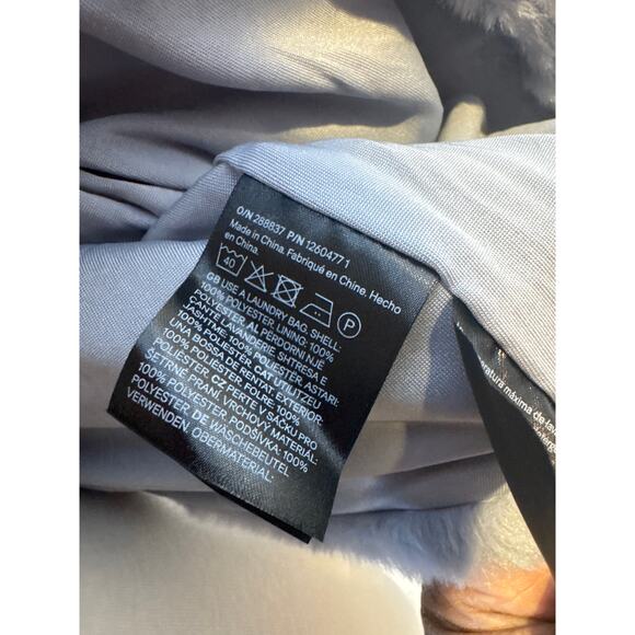 H&M Faux Fur Cropped Jacket Size Medium Oversized - Picture 7 of 10